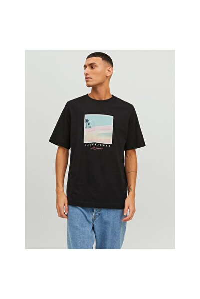 Jack & Jones Jortulum Landscape Tee Ss muška majica sa okruglim izrezom