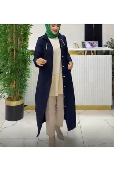 elif vardar butik Women's Spring Cap, Coat, Thin Overcoat