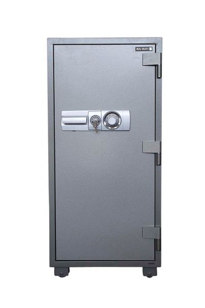 Mahmayi SecurePlus 130 Fire Safe Locks - W61cm x D63cm x H131cm (Key + Dial)