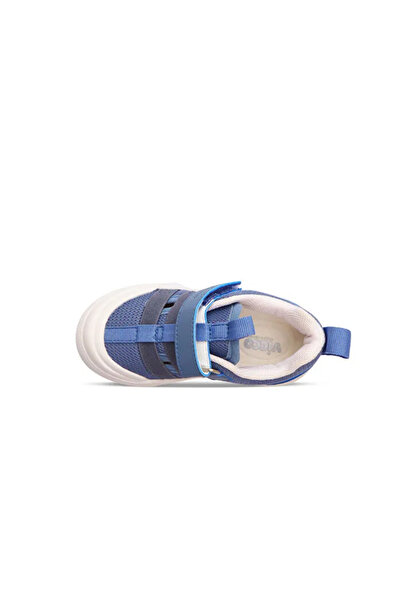 Vicco Momo 346.B24Y.145 Cırtlı Termo Kaymaz Taban Işıklı Çocuk Spor Ayakkabı MAVİ
