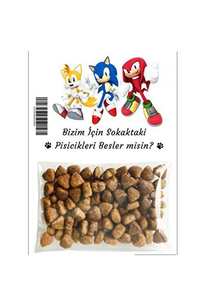 Parti Dükkanım طعام القطط سونيك جيفت 5 قطع