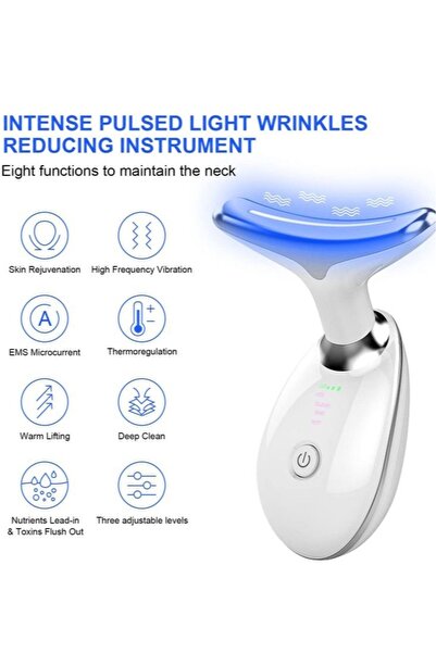 Bukela Firming Wrinkle Removal Device, Neck Face Lifting Tighten Massager
