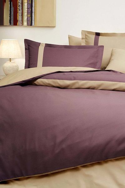 Özdilek Set cuvertură dublu de pilota Ranforce - Özdilek Stripe Color Plum
