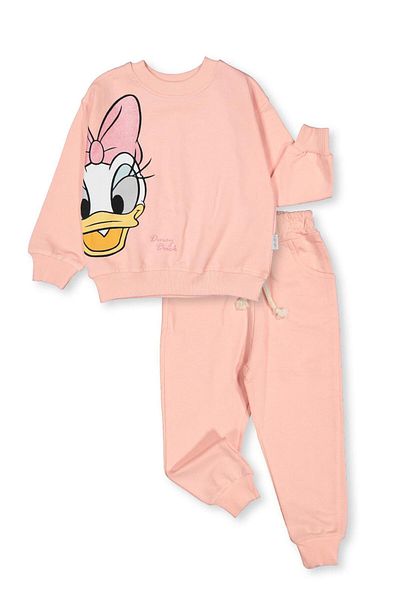 baby flamindo Baby Flamindo Printed 2 Threads Girl's Tracksuit Suit