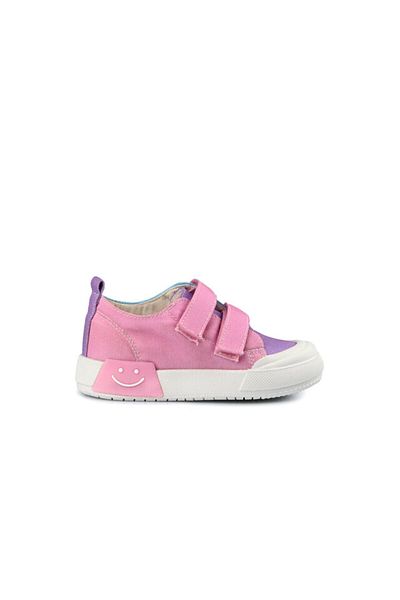 Vicco Hori Lighted Velcro Men's Lighted Baby Sports Shoes Pink Purple