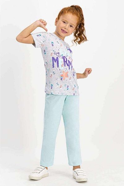 ROLY POLY Like Mermaid Karmelange Girl Pajama Set Rp1743-c