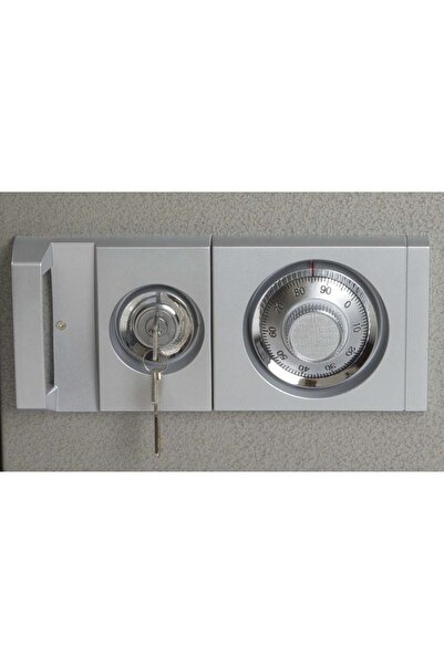 Mahmayi Secure Sd104A Fire Safe Organiser with Dial and Key - W43.5cm x D46.5cm x H50.6cm (Grey)