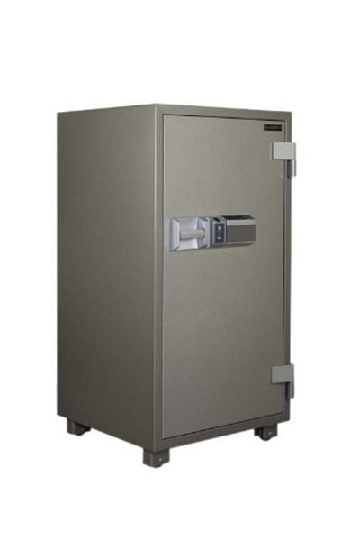 Mahmayi Secure 108 Fingerprint Fire Safe for Money Digital Keypad Safe Box, Steel Alloy Drop Safe-265Kgs
