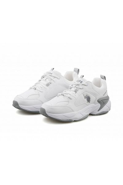 U.S. Polo Assn. Ίσως Wmn 4fx Phlon Thermo Αντιολισθητική Σόλα Ελαφρύ Unisex Sneaker Λευκό