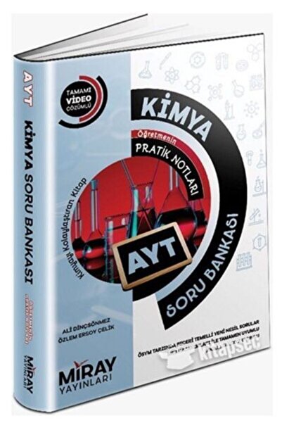 Miray Yayınları Ayt Kimya Tamamı Video Çözümlü Soru Bankası 2025 - 2026