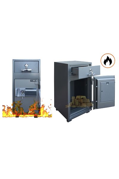 Mahmayi Safe for Home, Office with Digital Lock, and Emergency Key Lock, Fire Proof Safe - Black (142KG)