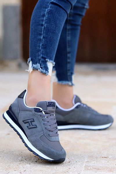 Hammer Jack 102 19250-g Peru Nubuck Δερμάτινα Unisex Αθλητικά Παπούτσια Σκούρο Γκρι
