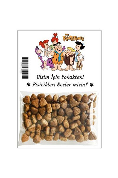 Parti Dükkanım Stone Age Gift Cat Food 5 Pieces