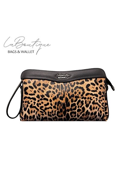 LA BOUTIQUE Lb Bag - 2106 - Leopard Brown