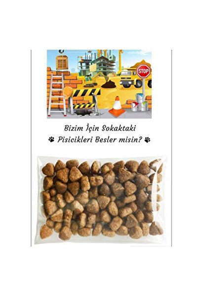Parti Dükkanım 5 Pieces Construction Gift Cat Food