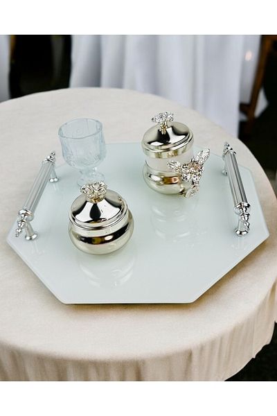 CyzHome Unity Promise Groom Coffee Tray