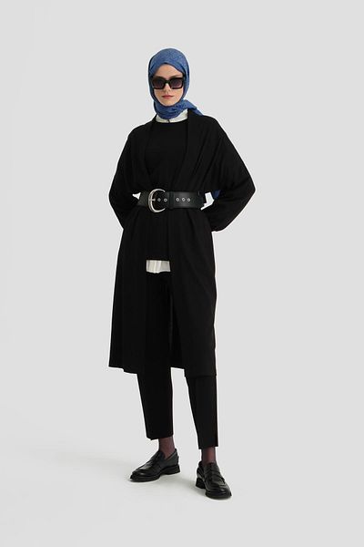 Armine Black Three Piece Knitwear Set - 24Kd2004