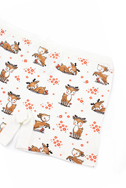 Öts Κοριτσίστικο 6 τεμάχιο πολύχρωμο ελάφι με στάμπα Lycra Boxer