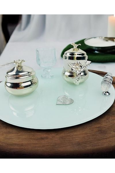 CyzHome Cherish Engagement Promise Coffee Tray