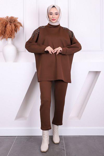 İmajButik Καφέ Σετ κατάδυσης με πέτρες στους ώμους