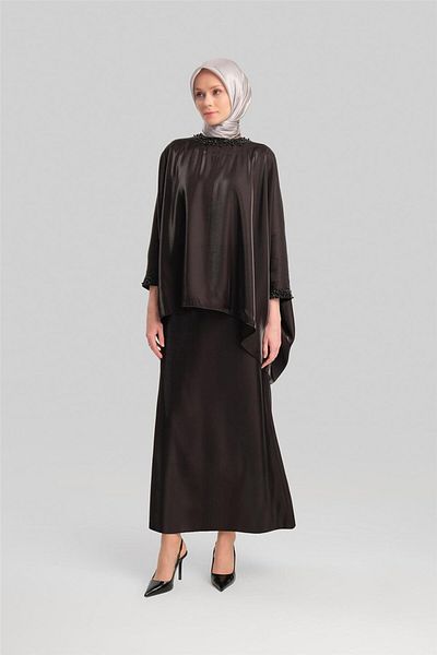 Armine Black Stylish Set - 24Y6833 with Processing Detail
