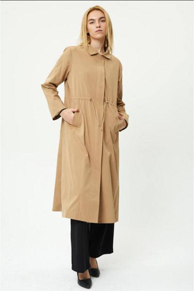 MAQ DESIGN 25Aw27003 Maq Elsin Trench - Comfortable Cutting