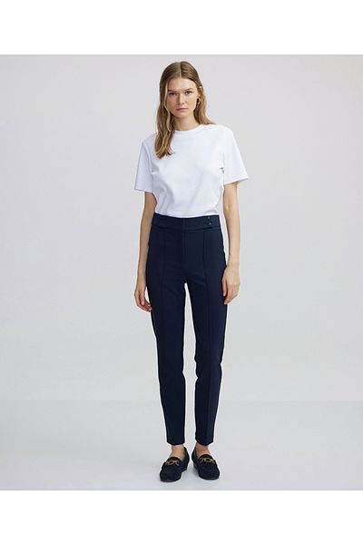 İpekyol Skinny Fit Trousers with Metal Accessories