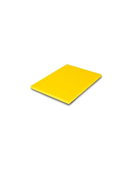 TÜRKAY POLİETİLEN Cutting Board Polyethylene 25X40X2 cm Cutting Board Yellow ...