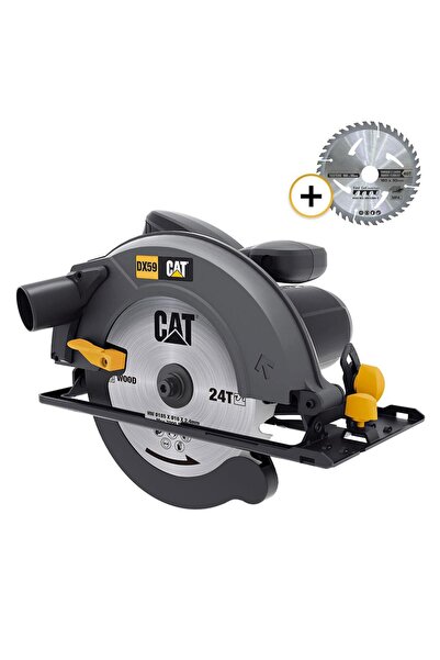 Cat DX59P 1400Watt 185mm Profesyonel Daire Testere + 1 Adet 185mm 40 Diş Yede...
