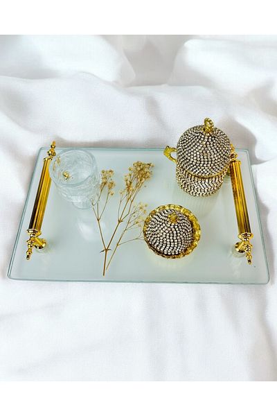 CyzHome Radiant Promise Engagement Coffee Tray