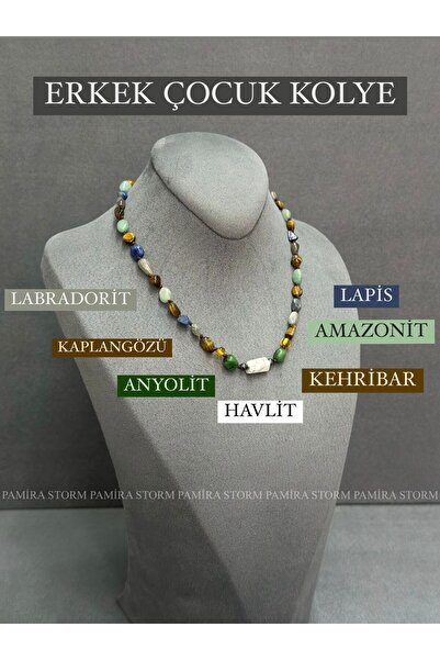 PAMİRA STORM ERKEK ÇOCUK KOLYE ERKEK ÖĞRENCİ KOLYE BAŞARI KOLYESİ ERKEK KOLYE...