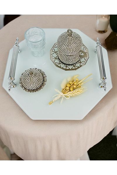 CyzHome Unity Promise Groom Coffee Tray