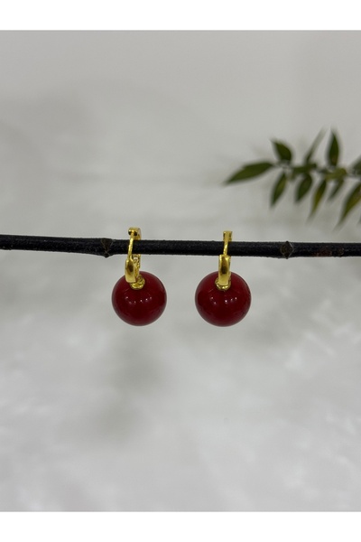 DURAN TAKI TASARIM Mayorka İnci Gümüş Küpe