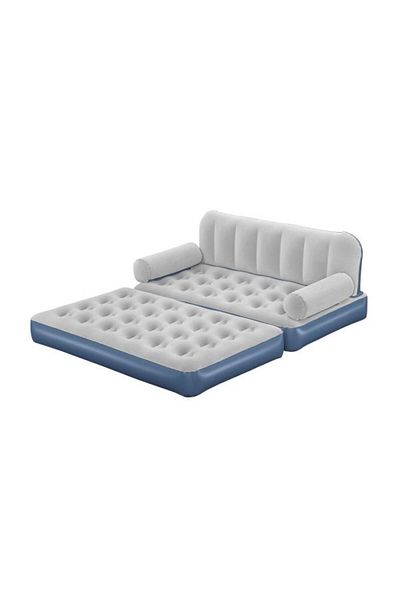 BESTWAY ® 74" x 60" x 25"/1.88m x 1.52m x 64cm Multi-Max 3-in-1 Air Couch with Built-in AC Pump