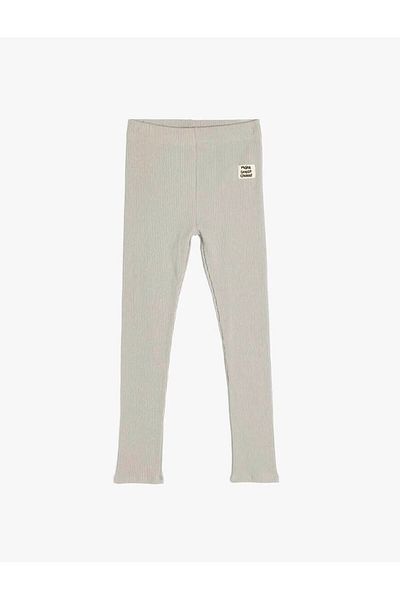 Koton Girl's Gray Tights - 5Skg40095Ak