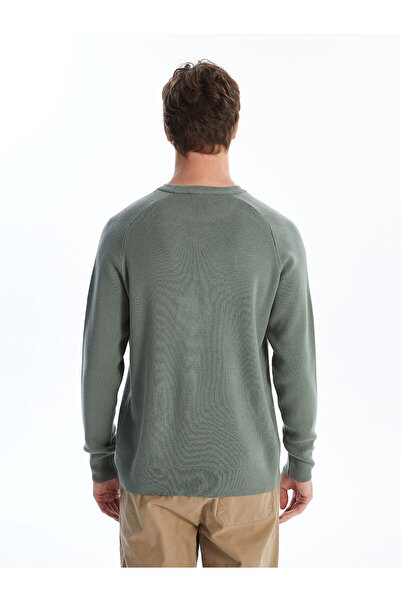 LC Waikiki Crew Neck Long Sleeve Men's Knitwear Sweater