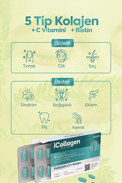 icollagen Kolajen Ve Probiyotik Tablet