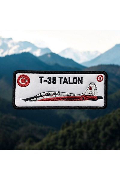 Ex Patch T-38 Talon Jet Antrenament Avion Patch Broderie Veil 12 X 5 Cm