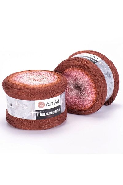 Yarnart Flowers Moonlight - Glittery Marbling Hand Knitting -3288