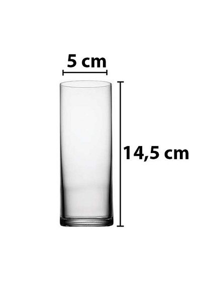 Paşabahçe Anise Nude Crystal Rack Cup - Pack of 6 F&D 64007 260 CC