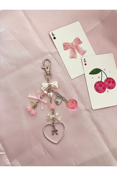 bohemian takı tasarim Fruit Cocktail Ribbon Bag Accessory