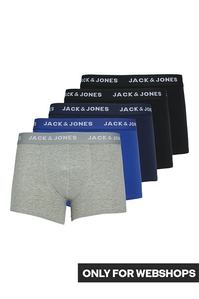 Jack & Jones Ανδρικά Black Boxers12173776-Μαύρα