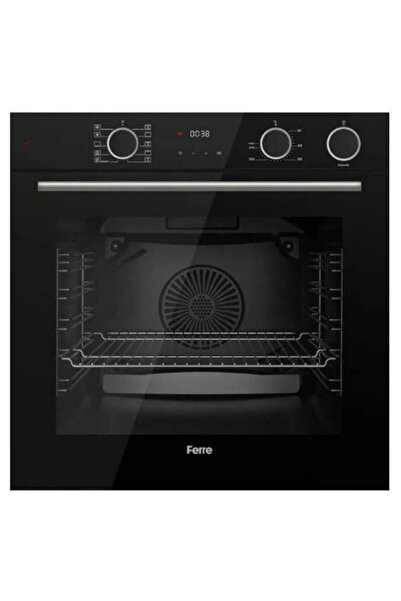 Ferre FryartSteam Siyah Ankastre Set (D080 Siyah Davlumbaz-RS035 Siyah Ocak- XE64CS FryartSteam Siya