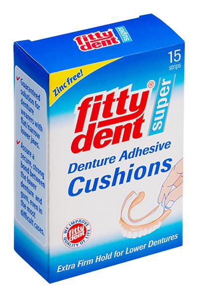 Fittydent وسائد لاصقة
