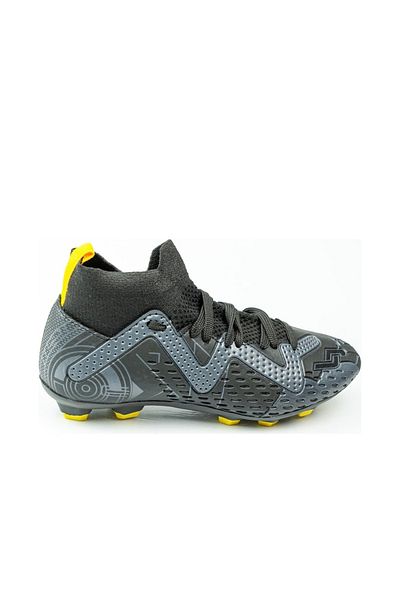Jump 30226 Negru GRI Detaliu Turf Astroturf Sosete de fotbal Pantofi de fotbal