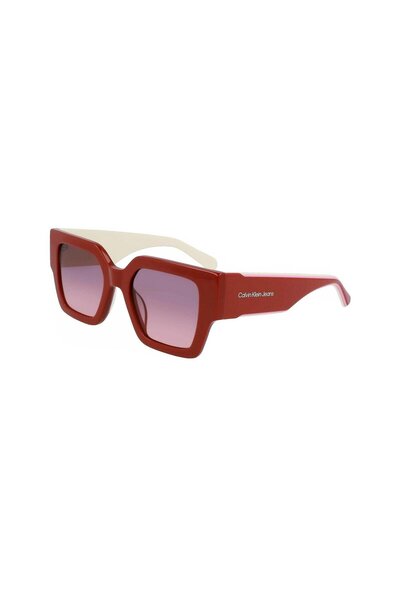 Calvin Klein Jeans Ckj 22638S 671 51 Women's Cat Eye Red Bone Sunglasses