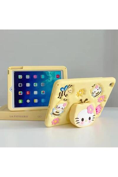 Alfa MEC Ipad Air 4/5. Nesil 10.9 Uyumlu Arı Askılı Standlı Çocuklara Özel Sevimli Karakterli