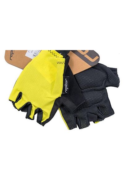 Kron Raptor Gloves Short Finger Cycling Gloves Mtb Half Finger Gloves Size XL Lime