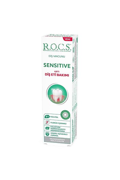 R.O.C.S. Rocs Sensitive Plus Gingival Care Toothpaste 75 ml