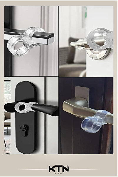 KTN Πώματα πόρτας από σιλικόνη Kotan 24 τεμαχίων Συσκευή προστασίας τοίχου Αντικραδασμικό ελαστικό πώμα λαβής πόρτας